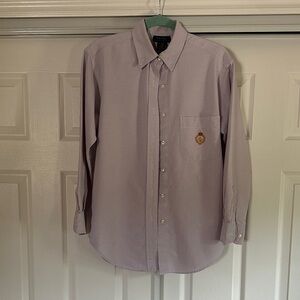 Ralph Lauren Lavender Button Down Shirt